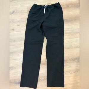 Figs black Scrub pants size small tall!